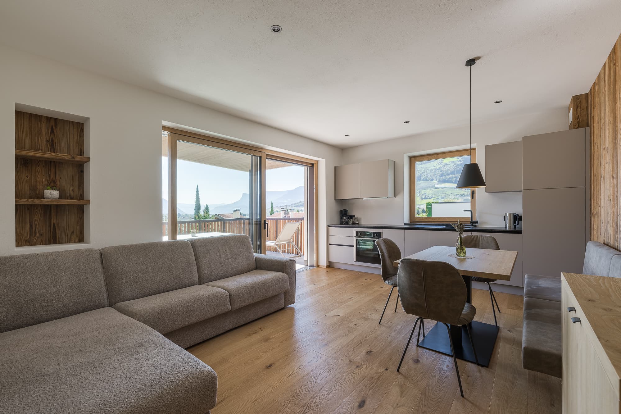 Nachhaltiges Apartment in Südtirol – Natürliche Materialien für gesundes Wohnen