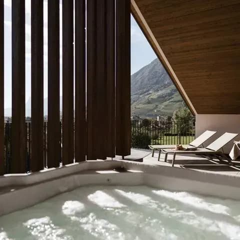 Ferienwohnungen mit Pool und Sauna in Algund bei Meran