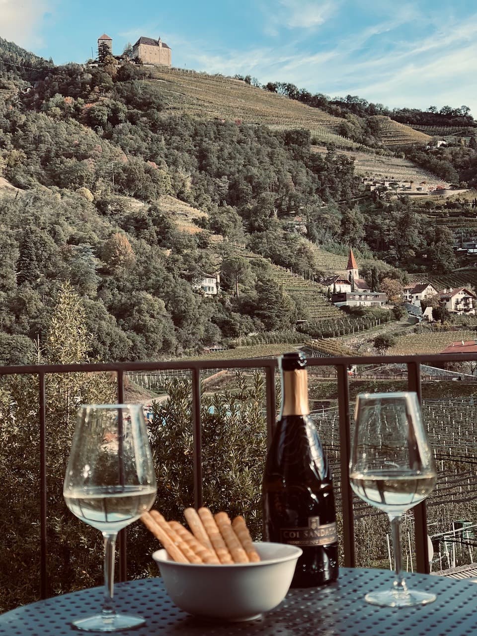 Ferienwohnung mit Garage und Panoramablick in Algund-Südtirol